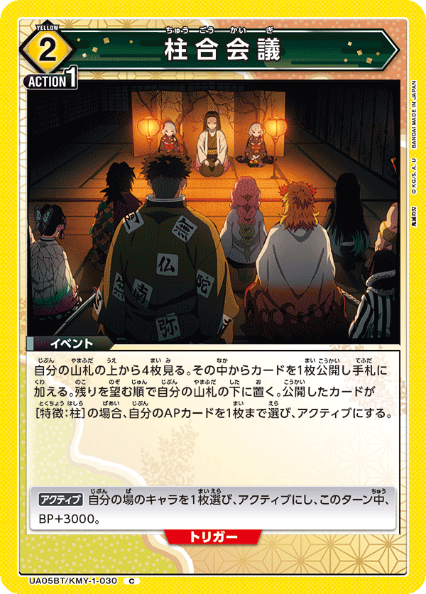 UA05BT/KMY-1-030 C 柱合会議