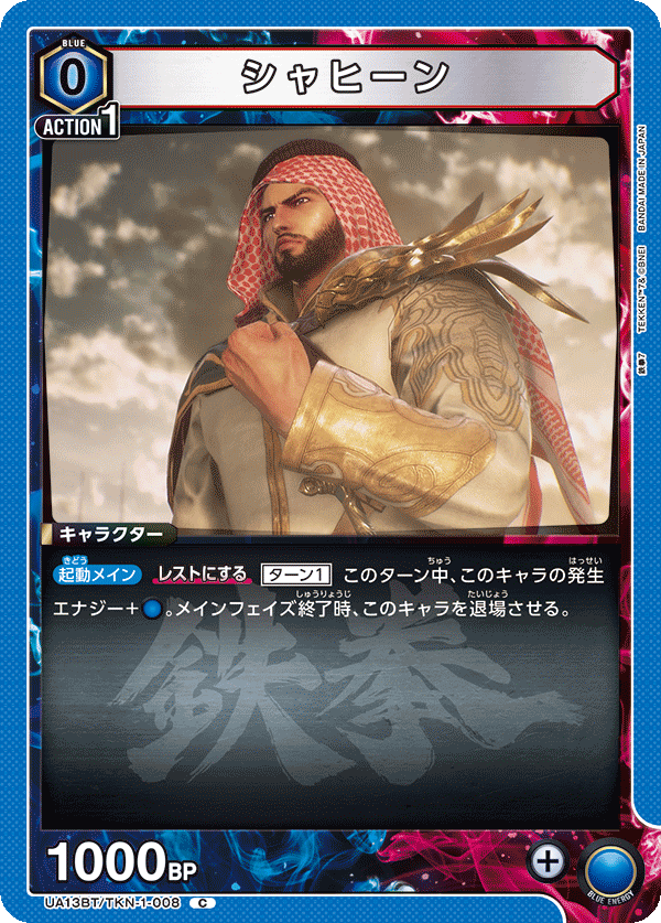UA13BT/TKN-1-008 C シャヒーン