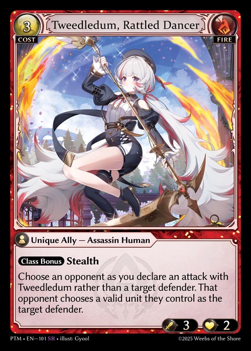 GATCG-PTM-EN-101 SR Tweedledum, Rattled Dancer