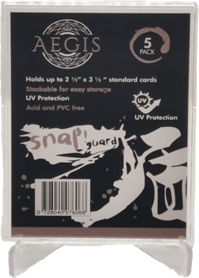 Aegis - Mini-Snap Guard Standard Size Card Holder