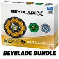 Beyblade X - [CX-11] EmperorMight Deck Set Bundle