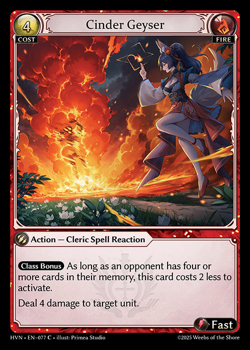 GATCG-HVN-EN-077 C Cinder Geyser