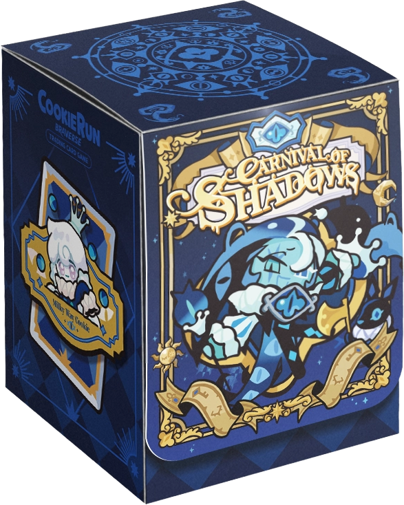 CookieRun Braverse TCG - Shadow Milk Cookie Official Deck Case