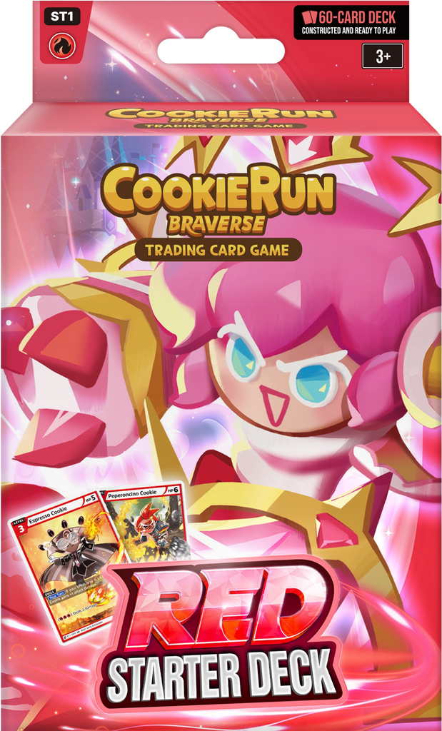 CookieRun Braverse TCG - [ST-01] Red Starter Deck