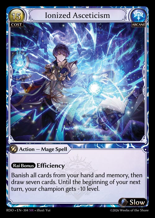 GATCG-RDO-EN-304 SR Ionized Asceticism