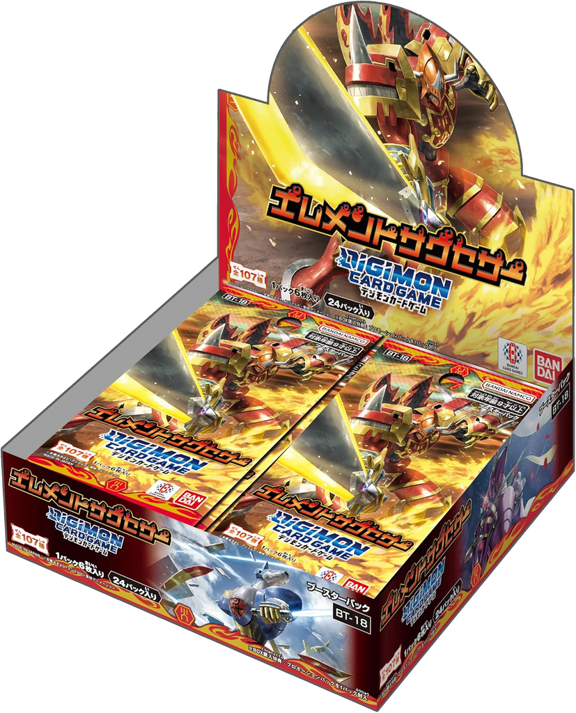 Digimon Card Game - [BT-18] Element Successor Japanese Booster Box