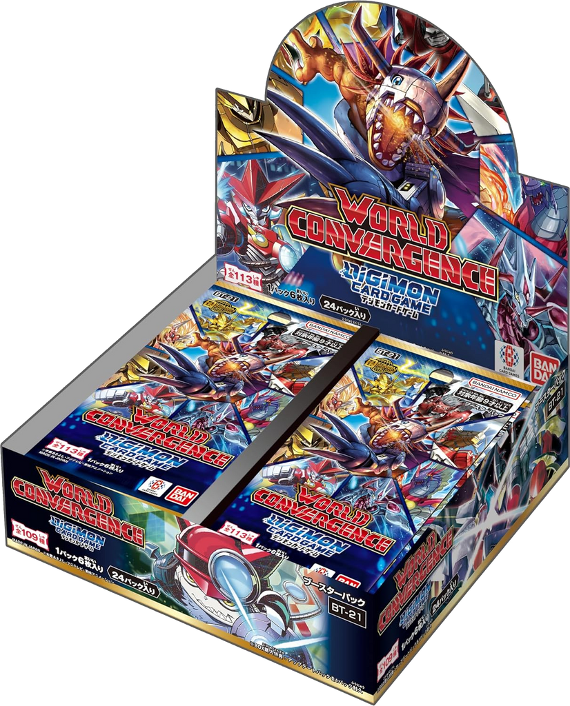Digimon Card Game - [BT-21] World Convergence Japanese Booster Box ...