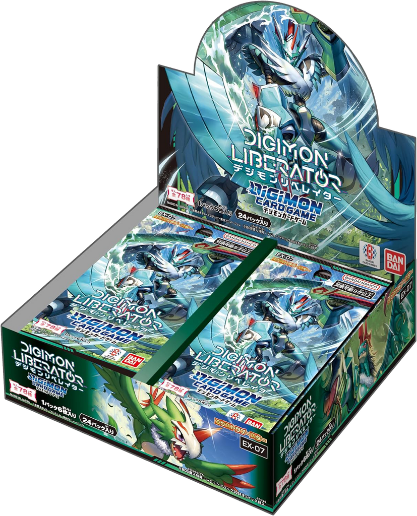 Digimon Card Game - [EX-07] Digimon Liberator Japanese Extra Booster Box