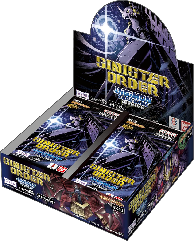 Digimon Card Game - [EX-10] Sinister Order Japanese Extra Booster Box