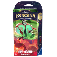 Disney Lorcana TCG - [Set 1] The First Chapter Emerald & Ruby (Cruella & Aladdin) Starter Deck