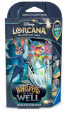Disney Lorcana TCG - [Set 10] Whispers in the Well Sapphire & Steel (Judy & Robin) Starter Deck