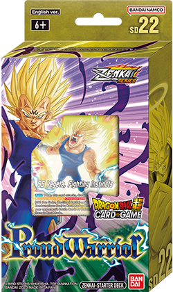 Dragon Ball Super Card Game - [DBS-SD22] Proud Warrior Starter Deck