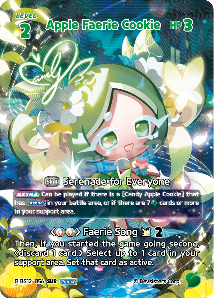 CRB-BS12-056 SUR Apple Faerie Cookie
