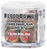 Blood Bowl - Chaos Dwarf Team Dice