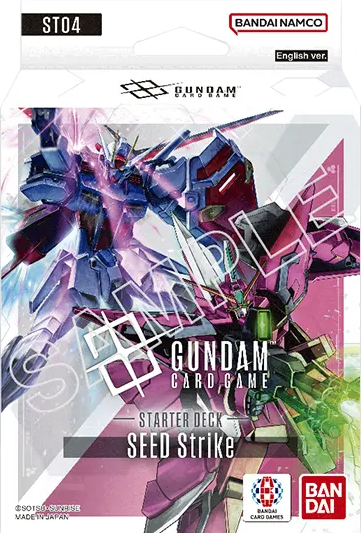 Gundam Card Game - [ST-04] SEED Strike English Starter Deck