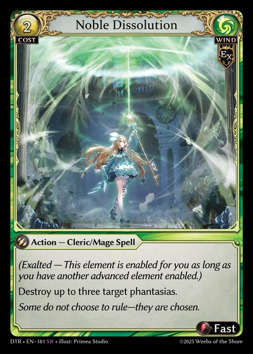 GATCG-DTR-EN-181 SR Noble Dissolution