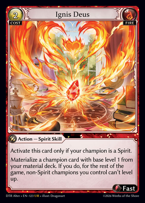 GATCG-DTR Alter-EN-123 UR Ignis Deus
