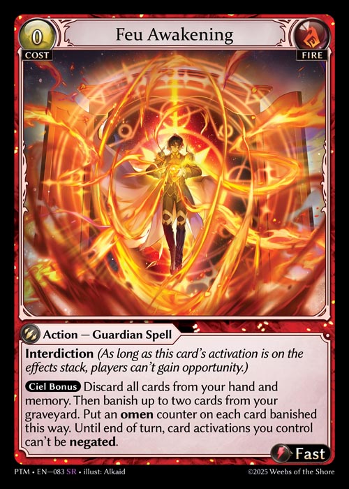 GATCG-PTM-EN-083 SR Feu Awakening