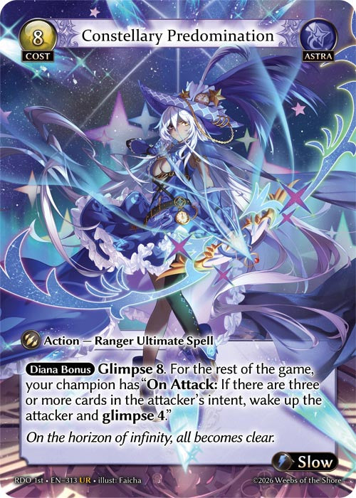 GATCG-RDO 1st-EN-313 UR Constellary Predomination
