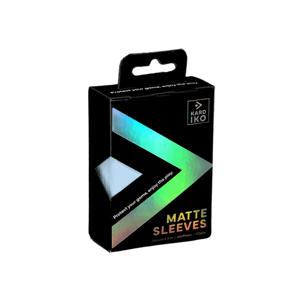Kardiko Standard Size Matte Sleeves (Glacier)