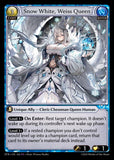 GATCG-DTR-EN-162 SR Snow White, Weiss Queen
