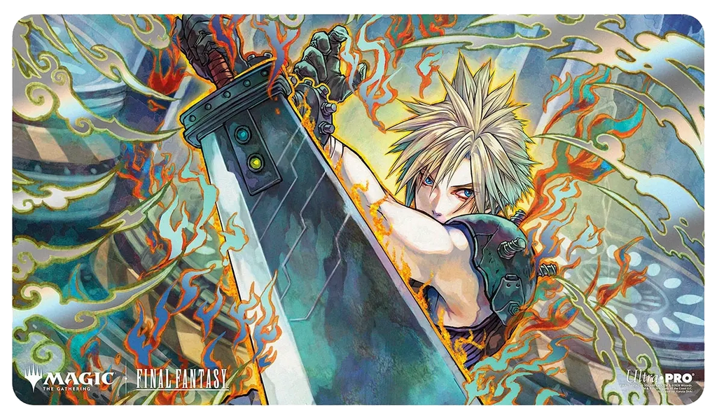 Magic: The Gathering x Final Fantasy - Buster Sword Foil Playmat