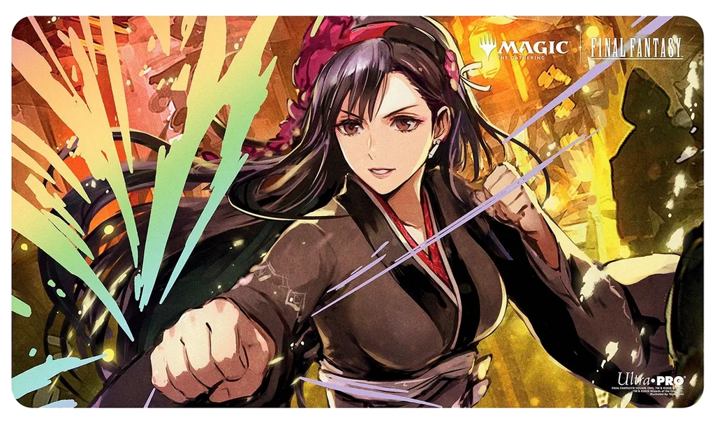 Magic: The Gathering x Final Fantasy - Tifa Lockhart Foil Playmat
