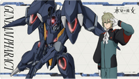 Mobile Suit Gundam - The Witch From Mercury: Elan Ceres Rubber Play Mat