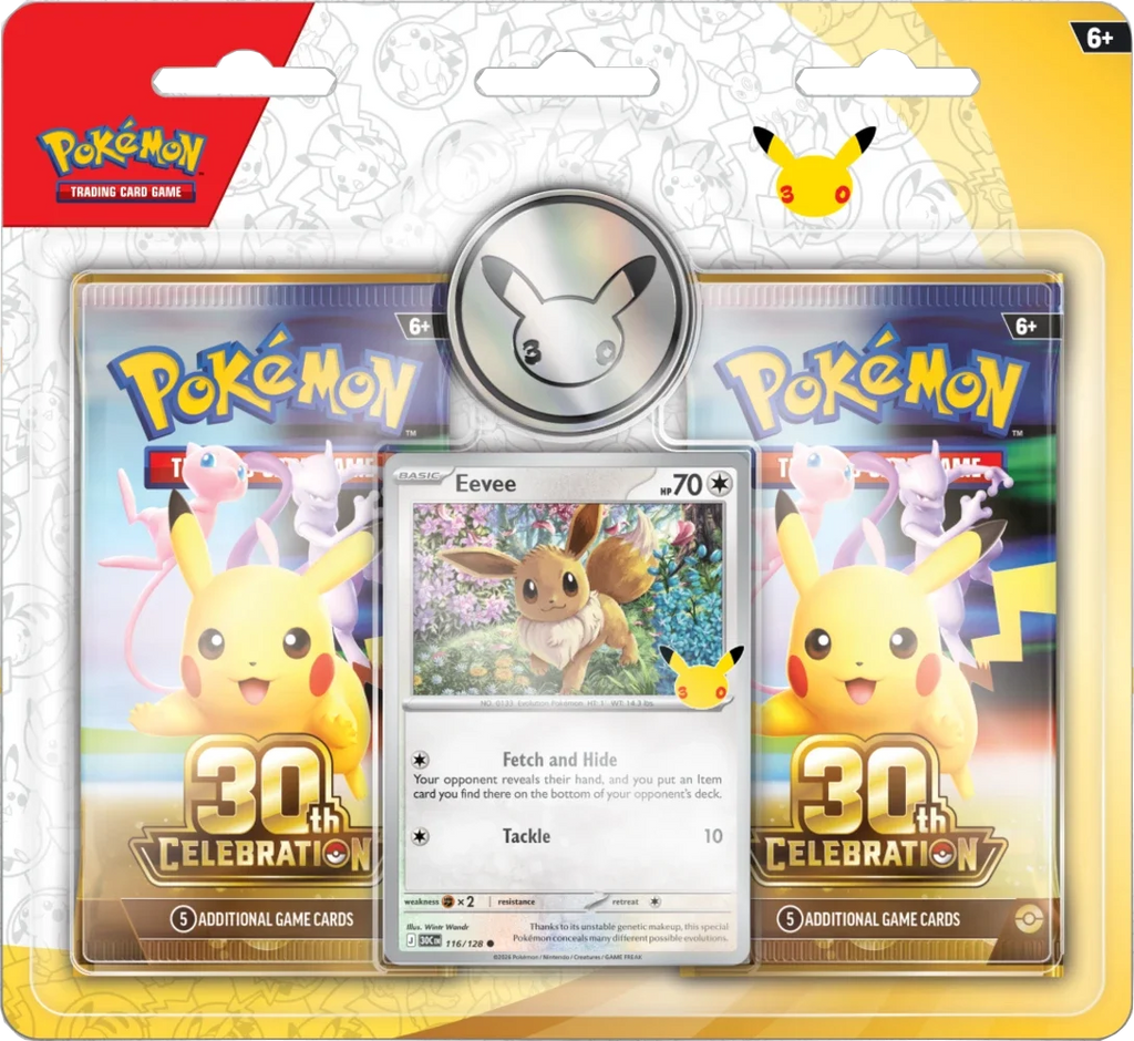 Pokémon TCG: 30th Celebrations 2-Pack Blister Set