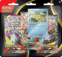 Pokémon TCG: [ME01] Mega Evolution 3-Blister Set (Psyduck)