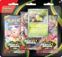 Pokémon TCG: [ME03] Mega Evolution - Perfect Order 3-Blister Set (Chikorita)