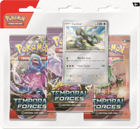 Pokémon TCG: [SV05] Scarlet & Violet - Temporal Forces 3-Blister Set (Cyclizar)