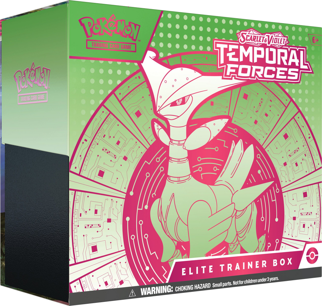 Pokémon TCG: [SV05] Scarlet & Violet - Temporal Forces Iron Leaves Elite Trainer Box