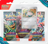 Pokémon TCG: [SV06] Scarlet & Violet - Twilight Masquerade 3-Blister Set (Snorlax)