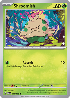 PTCG-SV01 003/198 C Shroomish