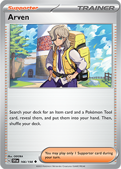 PTCG-SV01 166/198 U Arven