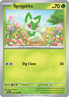 PTCG-SV02 013/193 C Sprigatito