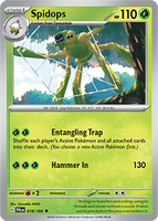 PTCG-SV02 018/193 U Spidops