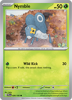 PTCG-SV02 020/193 C Nymble