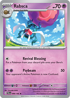 PTCG-SV02 099/193 R Rabsca