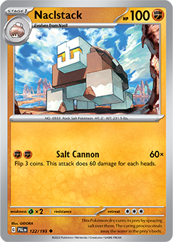 PTCG-SV02 122/193 U Naclstack