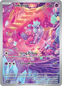 PTCG-SV02 216/193 IR Tinkatink