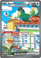 PTCG-SV02 264/193 SIR Squawkabilly ex