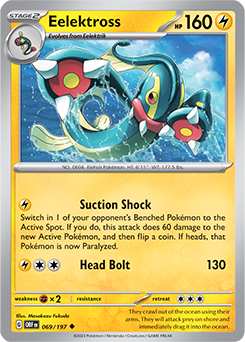PTCG-SV03 069/197 U Eelektross