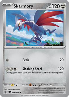 PTCG-SV03 142/197 U Skarmory