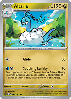 PTCG-SV03 160/197 U Altaria
