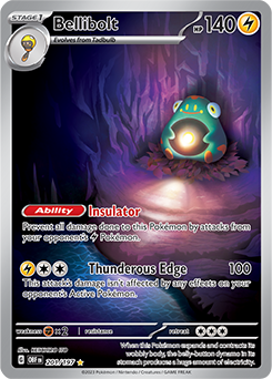 PTCG-SV03 201/197 IR Bellibolt