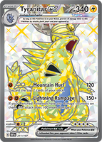 PTCG-SV03 211/197 UR Tyranitar ex
