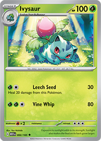 PTCG-SV03.5 002/165 U Ivysaur