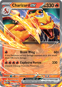PTCG-SV03.5 006/165 DR Charizard ex